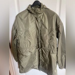 SET khaki raincoat sz 36